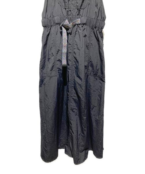 Thousand Mile（サウザンドマイル）Thousand Mile (サウザンドマイル) ナイロンノースリーブワンピース ブラック サイズ:不明の古着・服飾アイテム