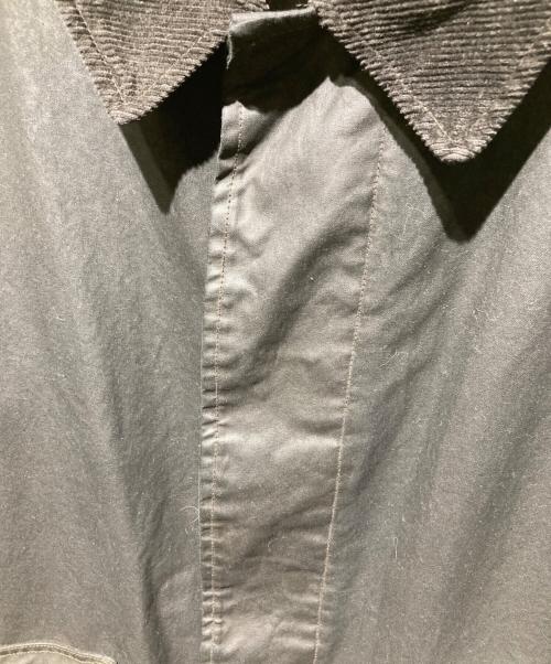 RRL（ダブルアールエル）RRL (ダブルアールエル) Waxed Cotton Coat/ワックス オイルクロスコート ブラック サイズ:Sの古着・服飾アイテム