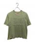 SUPREME（シュプリーム）の古着「20AW Cutout Logo S/S Top」｜カーキ