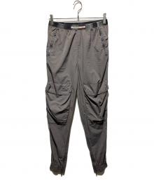 DIESEL（ディーゼル）の古着「ナイロンジョガーカーゴパンツ」｜グレー