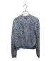 DIESEL (ディーゼル) M-ALIMA-LEO 総柄カーディガン ブラック×ブルー サイズ:M：8000円