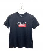 DIESELディーゼル）の古着「ロゴ装飾Tシャツ」｜ブラック