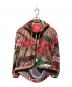 Vivienne Westwood RED LABEL（ヴィヴィアンウエストウッドレッドレーベル）の古着「MESH TAPE PRINTピロークロップドフーディー」｜ブラウン