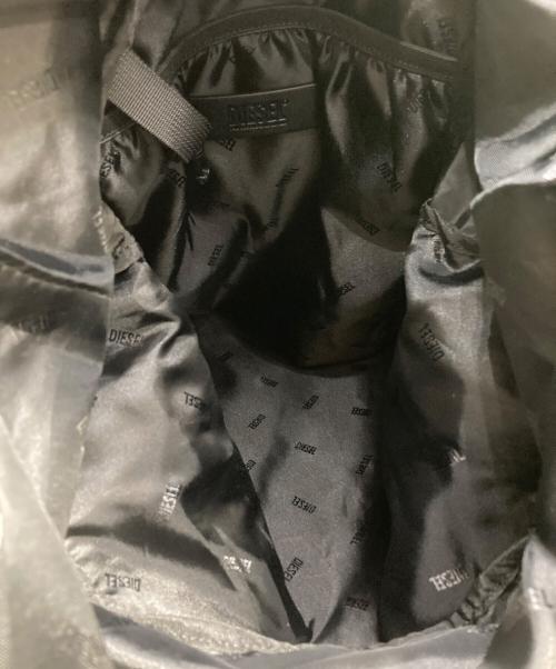 DIESEL（ディーゼル）DIESEL (ディーゼル) DRAPE BACKPACK ブラックの古着・服飾アイテム
