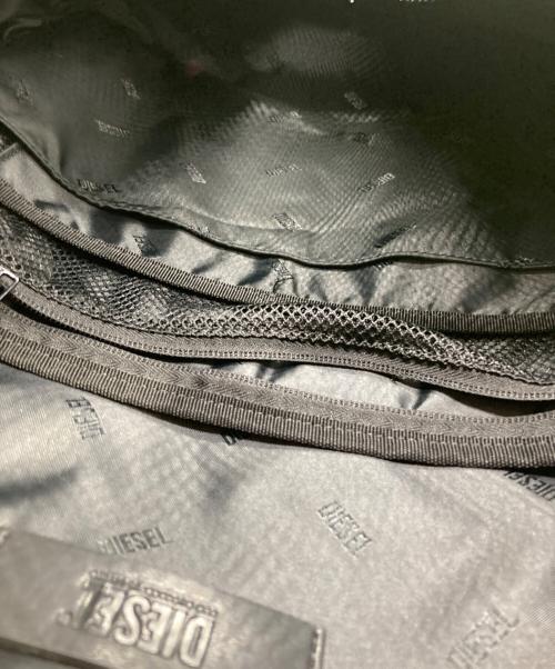 DIESEL（ディーゼル）DIESEL (ディーゼル) ZIP D BACKPACK X ブラックの古着・服飾アイテム