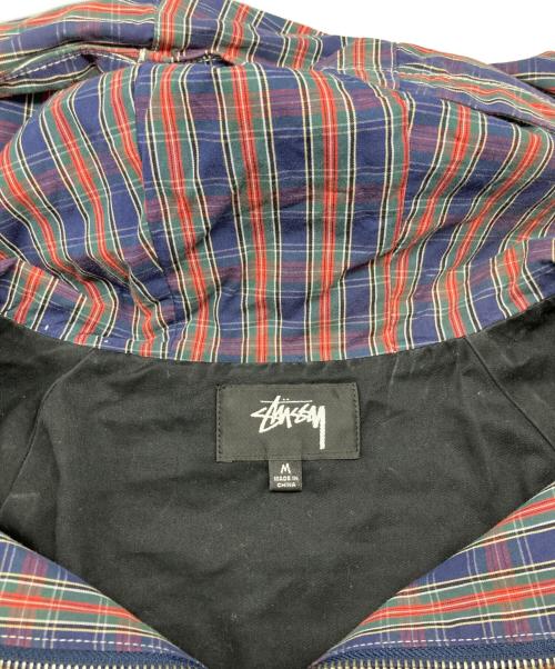 stussy（ステューシー）stussy (ステューシー) 21ss  Brushed Cotton Anorak ネイビー サイズ:Mの古着・服飾アイテム