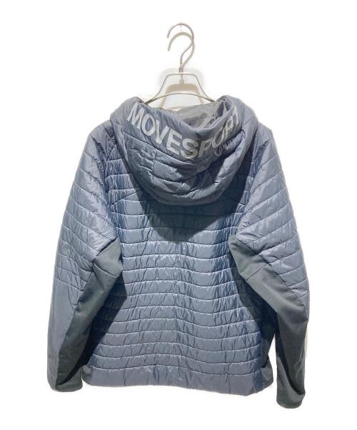 DESCENTE（デサント）DESCENTE (デサント) MOVESPORT THERMO ハイブリッドフーディー ブラック サイズ:Ｌの古着・服飾アイテム