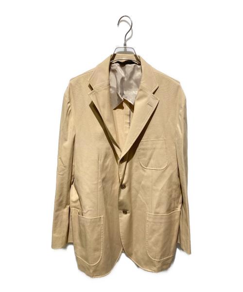 BROOKS BROTHERS（ブルックスブラザーズ）BROOKS BROTHERS (ブルックスブラザーズ) 3つボタンテーラードジャケット ベージュ サイズ:42Rの古着・服飾アイテム