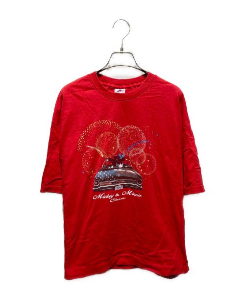 ALSTYLE APPAREL & ACTIVEWEAR（アレスタイルアパレル＆アクティブウェア）ALSTYLE APPAREL & ACTIVEWEAR (アレスタイルアパレル＆アクティブウェア) プリントTシャツ レッド サイズ:XLの古着・服飾アイテム