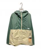 THE NORTH FACEザ ノース フェイス）の古着「コンパクトジャケット」｜ベージュ×グリーン