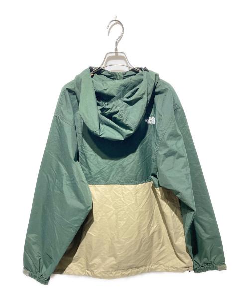 THE NORTH FACE（ザ ノース フェイス）THE NORTH FACE (ザ ノース フェイス) コンパクトジャケット ベージュ×グリーン サイズ:Ｌ 未使用品の古着・服飾アイテム