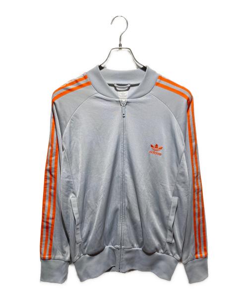 adidas（アディダス）adidas (アディダス) 00s トラックジャケット シルバー サイズ:Mの古着・服飾アイテム