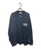 WACKO MARIAワコマリア）の古着「25FW LONG SLEEVE T-SHIRT」｜ブラック