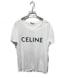 CELINE（セリーヌ）の古着「ロゴプリントTシャツ」｜ホワイト