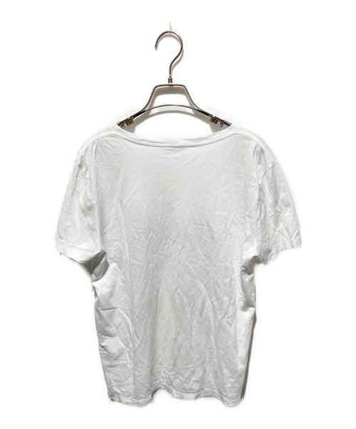 CELINE（セリーヌ）CELINE (セリーヌ) ロゴプリントTシャツ ホワイト サイズ:Ｌの古着・服飾アイテム