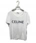 CELINE（セリーヌ）の古着「ロゴプリントTシャツ」｜ホワイト