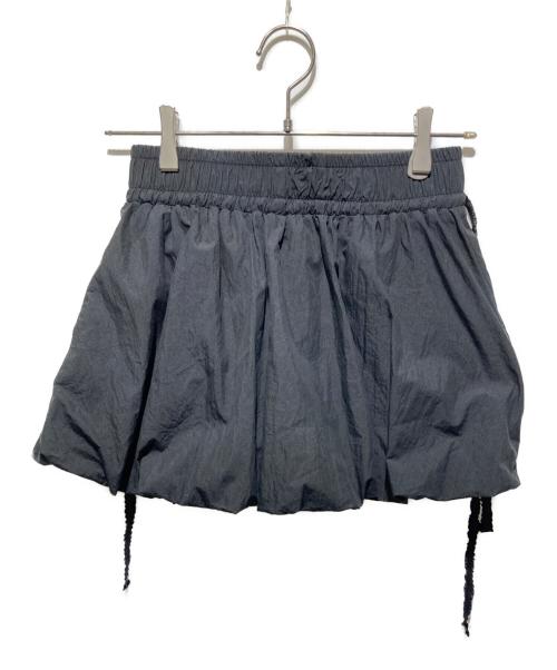 CRANK（クランク）crank (クランク) CRANK SHIRRING BALLOON SKIRT ブラック サイズ:FREEの古着・服飾アイテム
