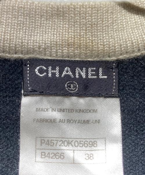 CHANEL（シャネル）CHANEL (シャネル) カシミヤカーディガン ブラック サイズ:38の古着・服飾アイテム