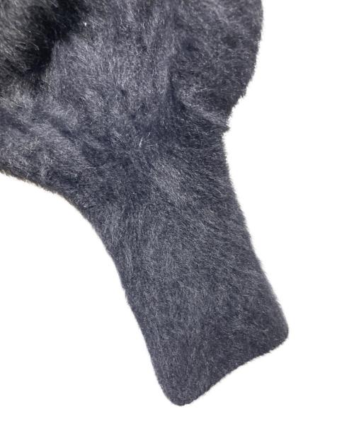 Loulou Willoughby（ルルウィルビー）Loulou Willoughby (ルルウィルビー) WOOLカシミヤローブ ブラック サイズ:2の古着・服飾アイテム