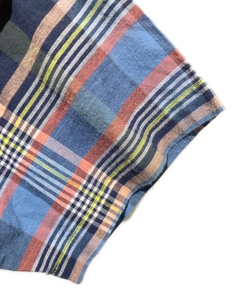 BROOKS BROTHERS（ブルックスブラザーズ）BROOKS BROTHERS (ブルックスブラザーズ) プルオーバー半袖シャツ マルチカラー サイズ:Ｌの古着・服飾アイテム