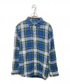 RALPH LAURENラルフローレン）の古着「ネルシャツ」｜ネイビー