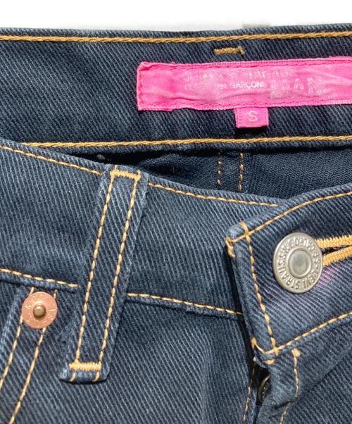JUNYA WATANABE MAN（ジュンヤワタナベマン）JUNYA WATANABE MAN (ジュンヤワタナベマン) LEVI'S (リーバイス) ストレートパンツ ネイビー サイズ:Sの古着・服飾アイテム