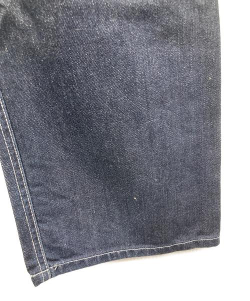 BURBERRY BLACK LABEL（バーバリーブラックレーベル）BURBERRY BLACK LABEL (バーバリーブラックレーベル) バック刺繍デニムパンツ インディゴ サイズ:70の古着・服飾アイテム