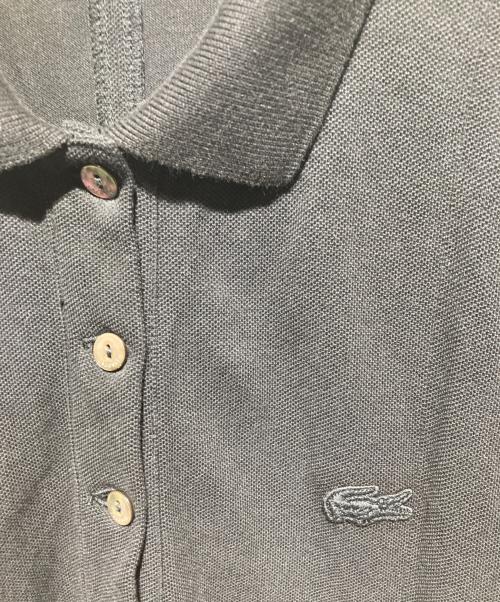 LACOSTE（ラコステ）LACOSTE (ラコステ) ノースリーブポロドレス ブラック サイズ:38の古着・服飾アイテム