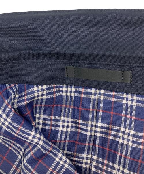 BLACK LABEL CRESTBRIDGE（ブラックレーベル クレストブリッジ）BLACK LABEL CRESTBRIDGE (ブラックレーベル クレストブリッジ) 裏地チェックテーラードジャケット ネイビー サイズ:Ｌの古着・服飾アイテム