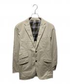 BURBERRY BLACK LABELバーバリーブラックレーベル）の古着「コットンテーラードジャケット」｜ベージュ