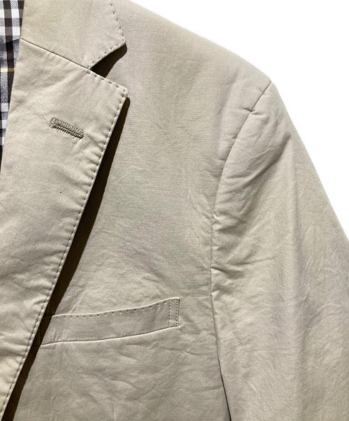 BURBERRY BLACK LABEL（バーバリーブラックレーベル）BURBERRY BLACK LABEL (バーバリーブラックレーベル) コットンテーラードジャケット ベージュ サイズ:Ｌの古着・服飾アイテム
