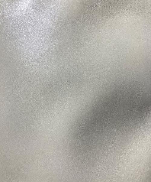 JIL SANDER（ジルサンダー）JIL SANDER (ジルサンダー) ZIP TOTE MD/レザートートバッグ グレージュの古着・服飾アイテム
