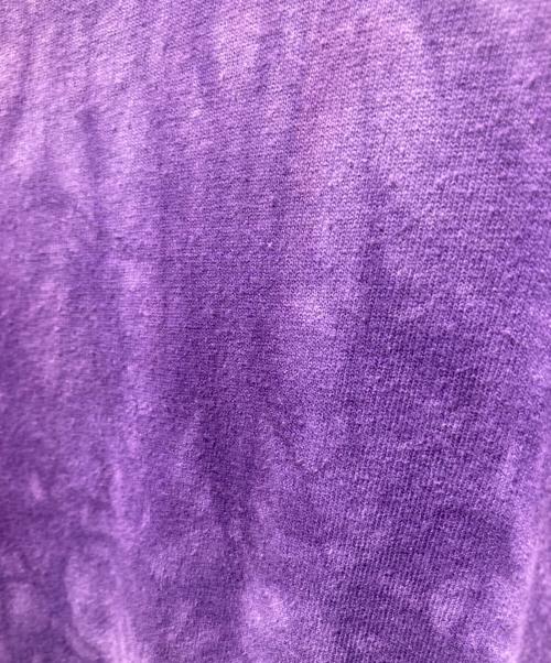 the mountain（ザマウンテン）the mountain (ザマウンテン) タイダイｔシャツ パープル サイズ:Ｌの古着・服飾アイテム