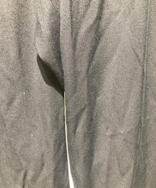 s'yte Yohji Yamamoto（サイト ヨウジヤマモト）s'yte Yohji Yamamoto (サイト ヨウジヤマモト) ワイドパンツ/HIDDEN YELLOW INKGLEN FOLDOVER SUSPENDER PANTS ブラック サイズ:34の古着・服飾アイテム