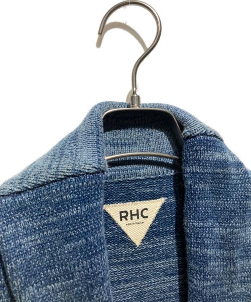 RHC Ron Herman（アールエイチシー ロンハーマン）RHC Ron Herman (アールエイチシー ロンハーマン) ショールカラーカーディガン インディゴ サイズ:Mの古着・服飾アイテム