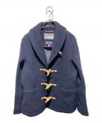 The Duffer of ST.George×LONDON Traditionザ ダファーオブセントジョージ×ロンドントラディション）の古着「英国製 ショートダッフルコート」｜ネイビー