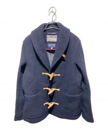 The Duffer of ST.George×LONDON Tradition（ザ ダファーオブセントジョージ×ロンドントラディション）の古着「英国製 ショートダッフルコート」｜ネイビー