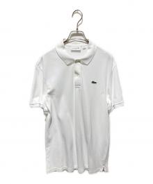 LACOSTE（ラコステ）の古着「ポロシャツ」｜ホワイト