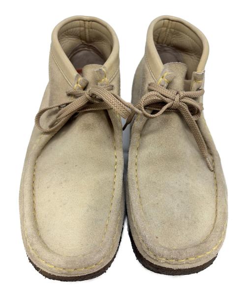 CLARKS（クラークス）CLARKS (クラークス) ワラビーシューズ ブラウン サイズ:8Mの古着・服飾アイテム