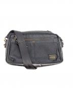PORTERポーター）の古着「ヒートショルダーバッグ」｜ブラック