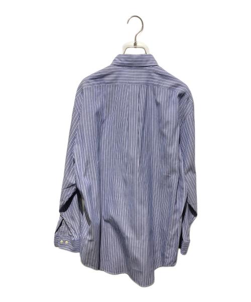 RALPH LAUREN（ラルフローレン）RALPH LAUREN (ラルフローレン) YARMOUTH ボタンダウンシャツ ホワイト×ブルー サイズ:39の古着・服飾アイテム