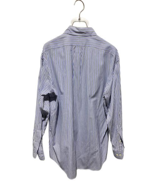 RALPH LAUREN（ラルフローレン）RALPH LAUREN (ラルフローレン) YARMOUTH ボタンダウンシャツ ホワイト×ブルー サイズ:39の古着・服飾アイテム