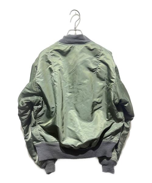 ALPHA INDUSTRIES（アルファインダストリーズ）ALPHA INDUSTRIES (アルファインダストリーズ) フライトジャケット カーキ サイズ:Ｍの古着・服飾アイテム
