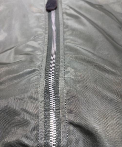 ALPHA INDUSTRIES（アルファインダストリーズ）ALPHA INDUSTRIES (アルファインダストリーズ) フライトジャケット カーキ サイズ:Ｍの古着・服飾アイテム