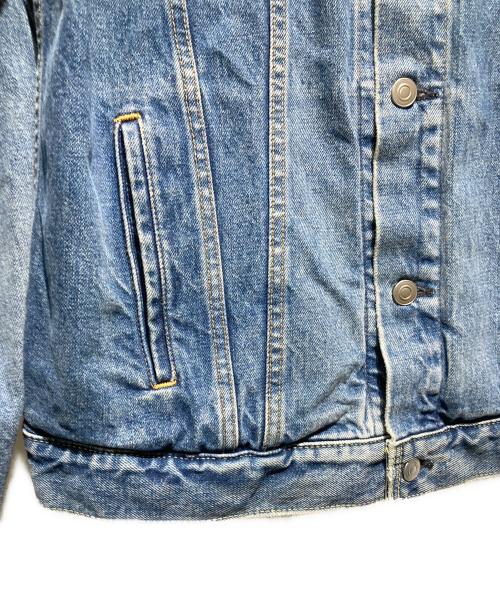 RHC Ron Herman（アールエイチシー ロンハーマン）RHC Ron Herman (アールエイチシー ロンハーマン) ダメージ加工デニムジャケット/Indigo Denim Jacket インディゴ サイズ:Mの古着・服飾アイテム