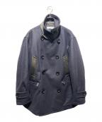nonnativeノンネイティブ）の古着「25AW ウィンドストッパーPコート/MARINER COAT W/N DOUBLE MELTON」｜ネイビー