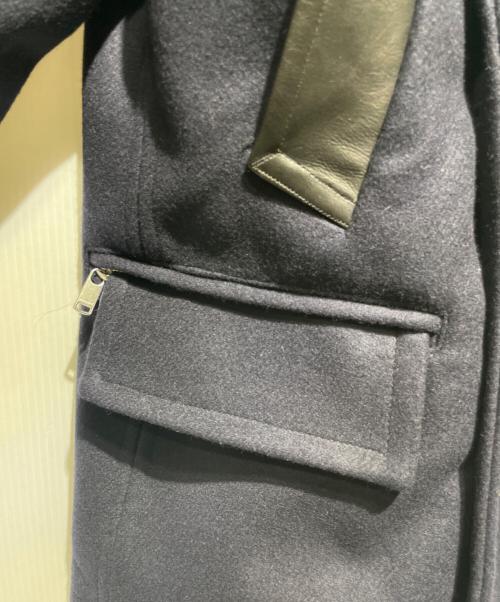 nonnative（ノンネイティブ）nonnative (ノンネイティブ) 25AW ウィンドストッパーPコート/MARINER COAT W/N DOUBLE MELTON ネイビー サイズ:1の古着・服飾アイテム