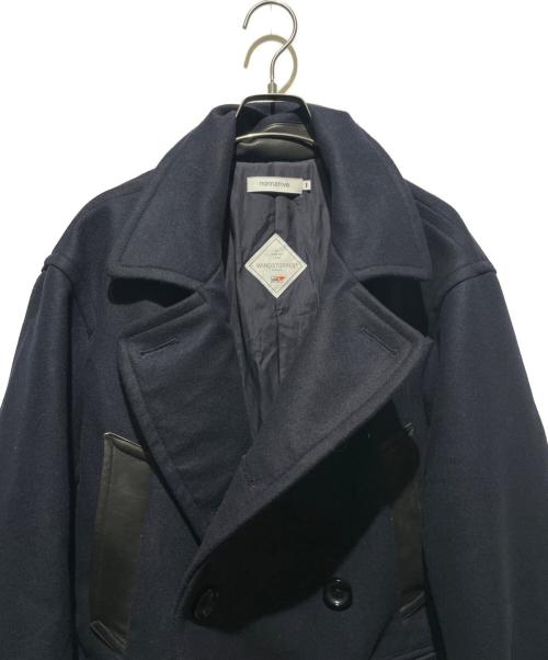 nonnative（ノンネイティブ）nonnative (ノンネイティブ) 25AW ウィンドストッパーPコート/MARINER COAT W/N DOUBLE MELTON ネイビー サイズ:1の古着・服飾アイテム