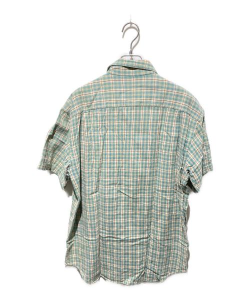 L.L.Bean（エルエルビーン）L.L.Bean (エルエルビーン) OLD 半袖チェックシャツ ブルー サイズ:Mの古着・服飾アイテム