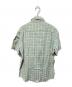 L.L.Bean (エルエルビーン) OLD 半袖チェックシャツ ブルー サイズ:M：6000円